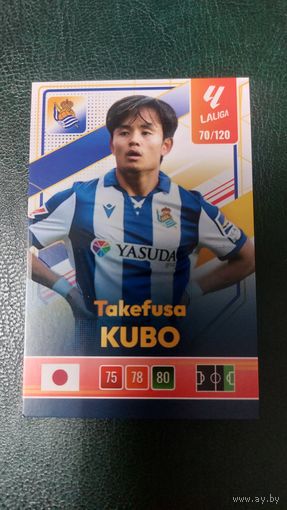 Карточка ЛаЛига 2025-2026, Кубо, Реал Сосьедад