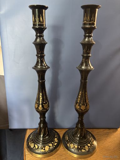 Пара подсвечников Индия