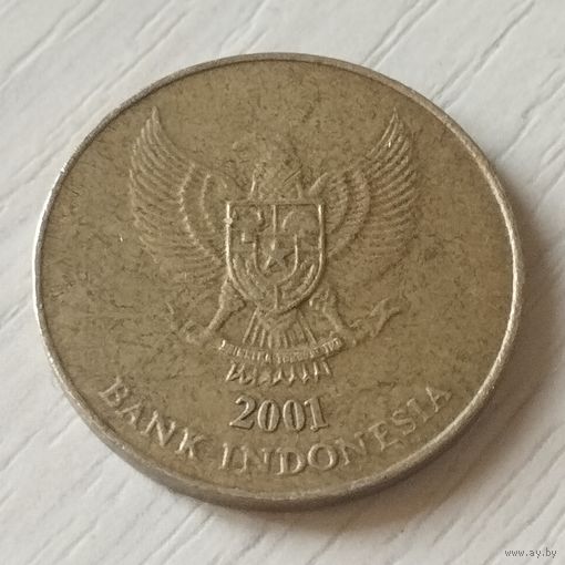 Индонезия 500 рупий 2001г.
