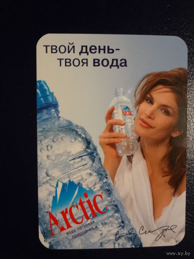 Календарик 2004 г. Arctic. Твой день - твоя вода.