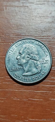 США Штаты и территории 25 центов (квотер) Миссисипи у002