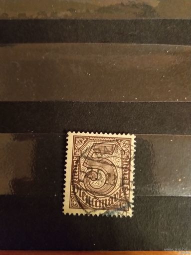 1920 Германия Рейх служебные Мих 33 концовка серии (2-11)