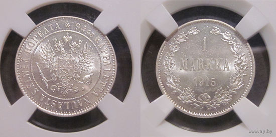 1 марка 1915 ННР UNC Det чистка