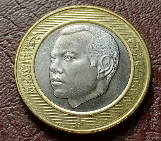 Марокко 10 дирхамов, 2002     ( 2-9-4 )