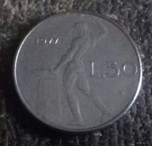 50 лир, Италия 1977 г.
