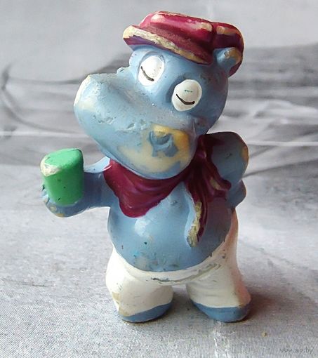 Киндер бегемот. Игрушка сюрприз, серия бегемотики