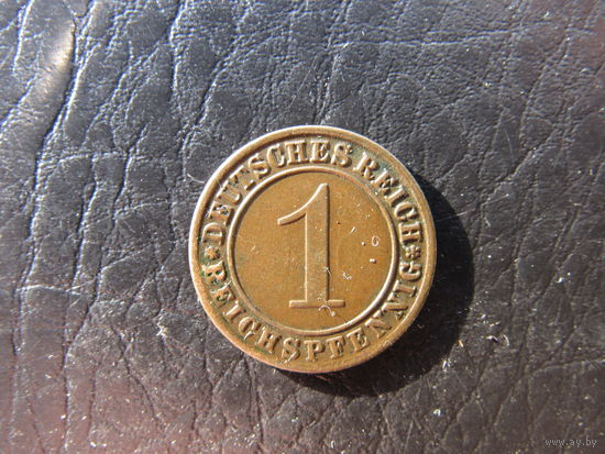 1 пфенниг.1924J. С рубля. Распродажа коллекции. Смотрите другие лоты.
