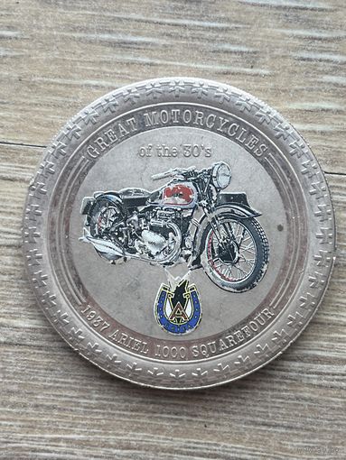 Серебряная монета Островов Кука 2007