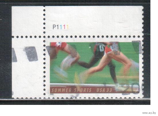 США-2000 (Мих.3307) , гаш. , Спорт, Легкая атлетика(одиночка),