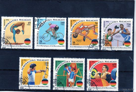 Мадагаскар.Спорт.Олимпийские игры.Барселона.1992.