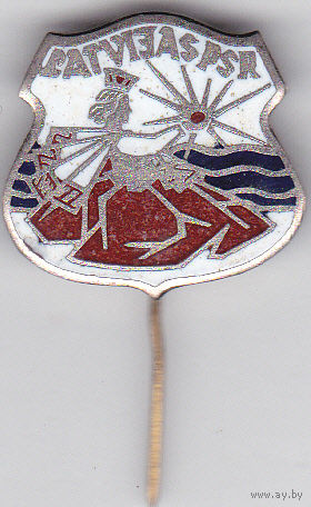 Латвийская ССР.