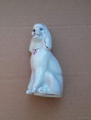 Статуэтка пудель фарфор