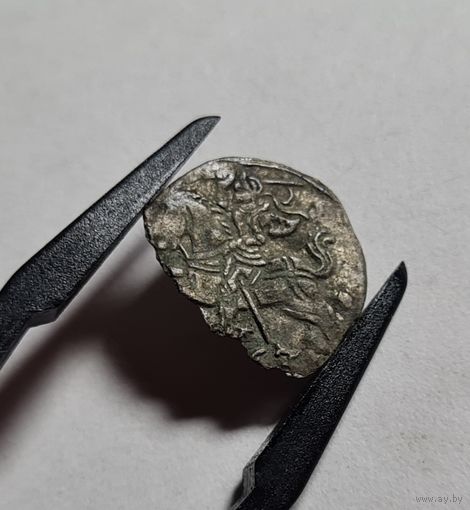 Денарий 1563, Литва, Вильно, Сигизмунд II, С рубля! без мц. РЕДКИЙ