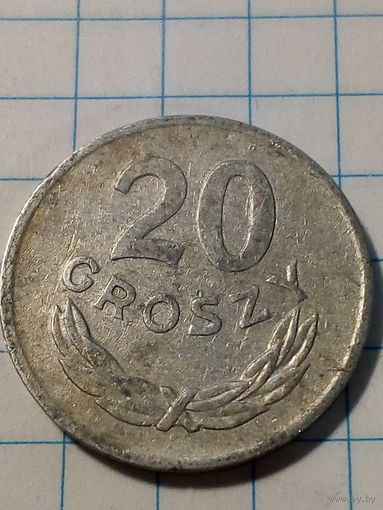 20 грошей Польша 1981 год