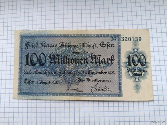 Германия 100 миллионов марок (11)