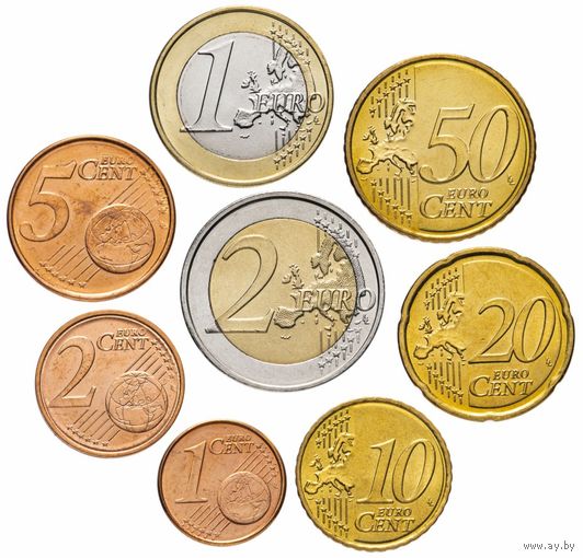 Ирландия набор евро 2011 (8 монет) UNC в холдерах