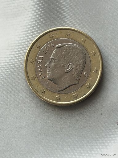 Испания 1 евро 2016