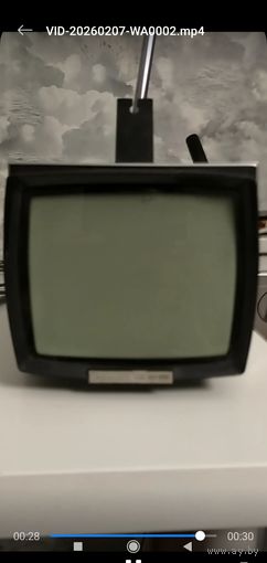 Телевизор Электроника 100вл с блоком рабочий