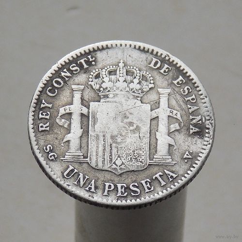 Испания 1 песет 1899