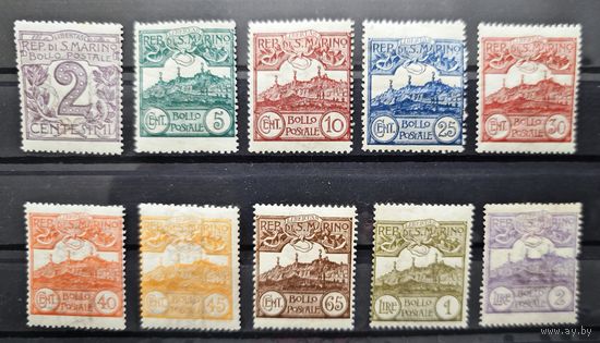 Сан-Марино ми 34-36, 38-44