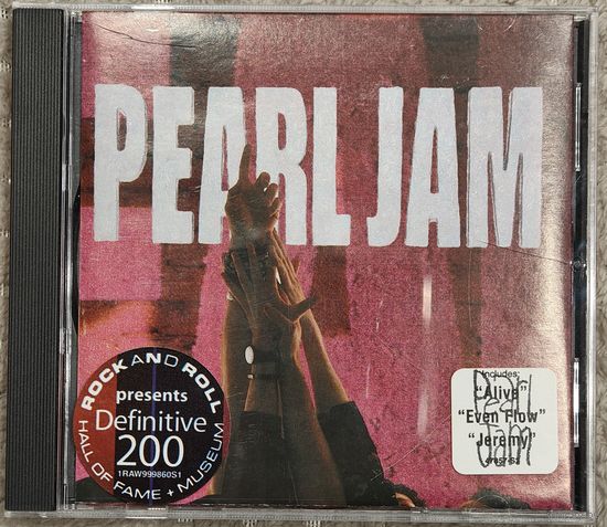 CD Pearl Jam – Ten (US Club Edition Reissue)