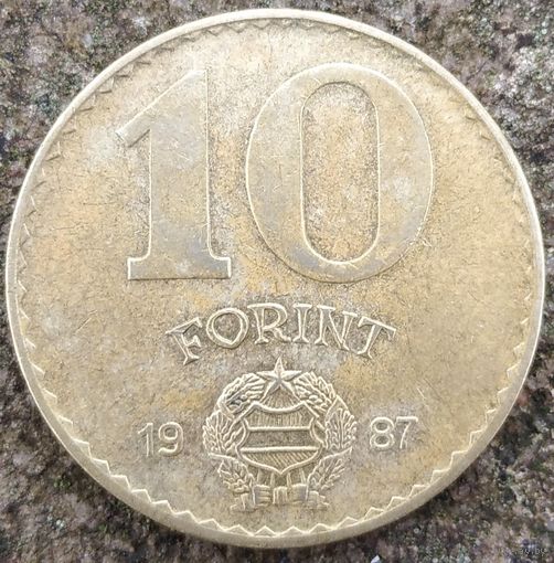 Венгрия 10 форинтов 1987. Возможен обмен
