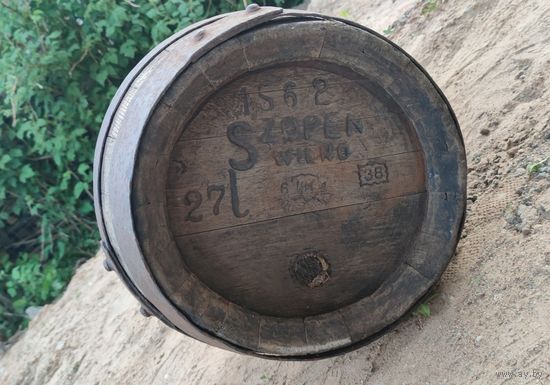 Пивная бочка Вильно Шопен  Szopen  Wilno бутылка