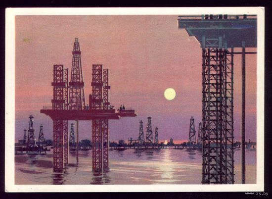 1974 год В.Викторов Нефтяные камни Каспия