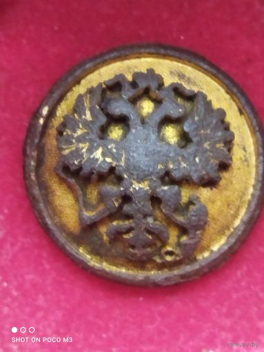 Не частая пуга,РИ,с накладным орлом,Позолота,ухо целое, без Минимальной цены