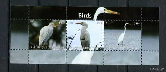 Бурунди - 2011 - Птицы - 1 блок. MNH.  (LOT Y18)