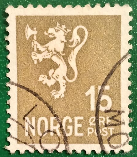 Норвегия 4 декабря 1926. Герб Норвегии