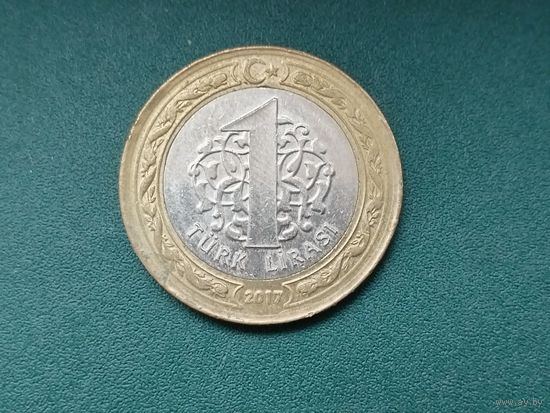 1 лира Турция.