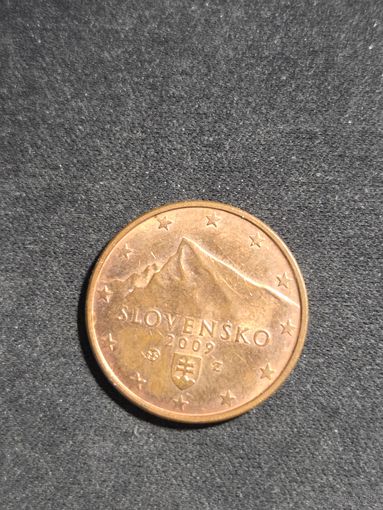 Словакия 5 евроцентов 2009