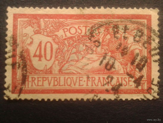 Франция 1900 стандарт, аллегория