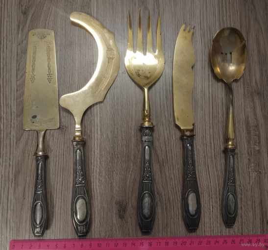 84 проба / сервировочный набор интересных форм