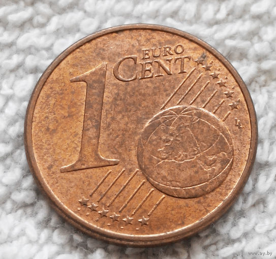 1 евроцент 2007 (F) Германия #01