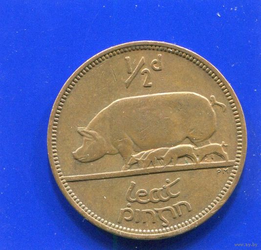 Ирландия 1/2 пенни 1964
