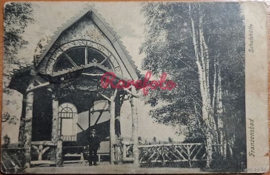 1944 Открытка Франценсбад (Франтишкови-Лазне) военного времени из Львова в Каз. ССР прошла почту штамп просмотрено военной цензурой