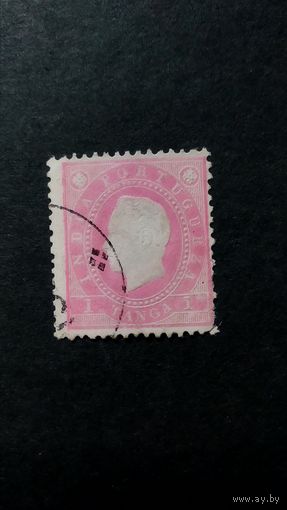 ПОРТУГАЛИЯ \н58\ Португальская Индия. 1886 г. Стандарт.