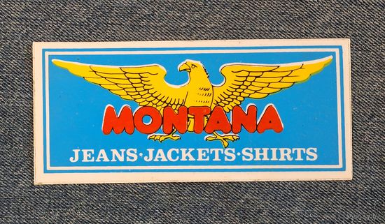 Наклейка "Montana", девяностые годы.