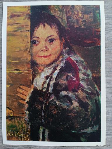 Дети. Игошев. Озорница