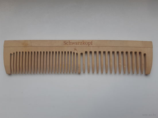 Расчёска гребешок дерево Scharzkopf