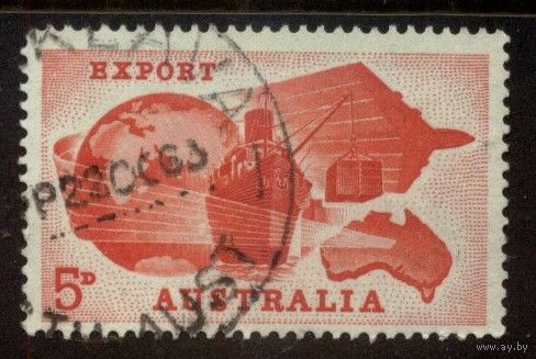 Австралия - 1962 [Mi. 328] Гашеная (AU07)