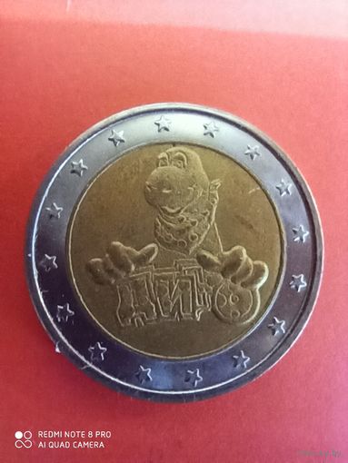 Жетон игровой Дино ( биметал)