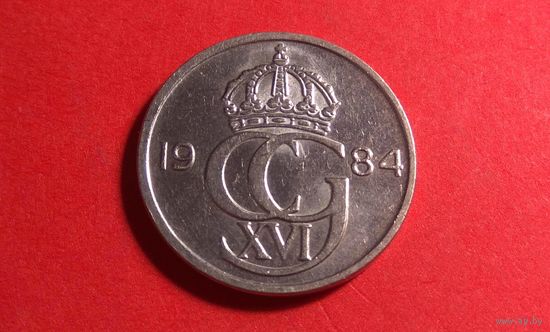 50 эре 1984. Швеция. Отличная!