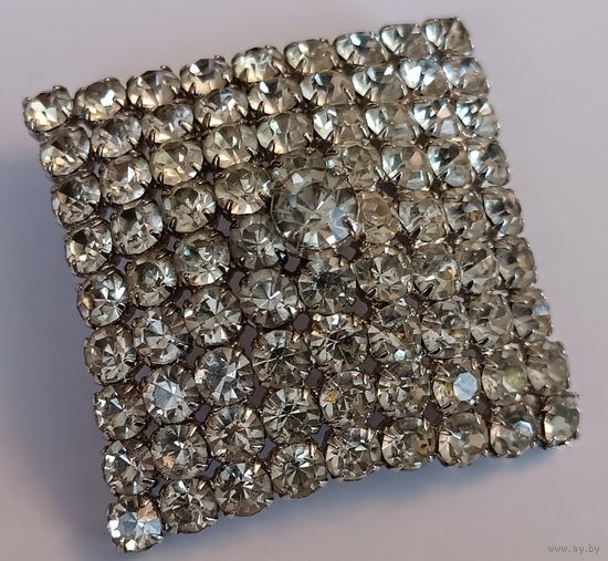 Шикарная брошь. Чехословакия. Времён СССР. Все лоты с 1 рубля!