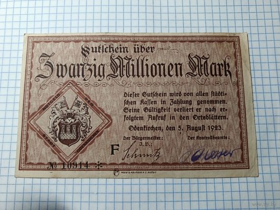 Германия 20 миллионов марок (12)