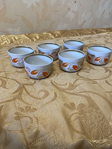 Чашки дружковский фарфоровый завод