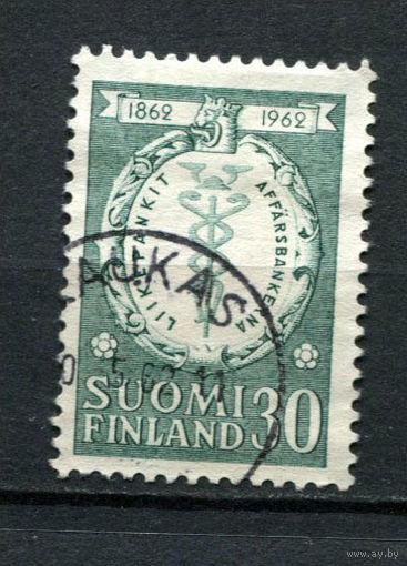Финляндия - 1962 - 100-тие коммерческих банков - [Mi. 549] - полная серия - 1 марка. Гашеная.  (Лот 211AM)