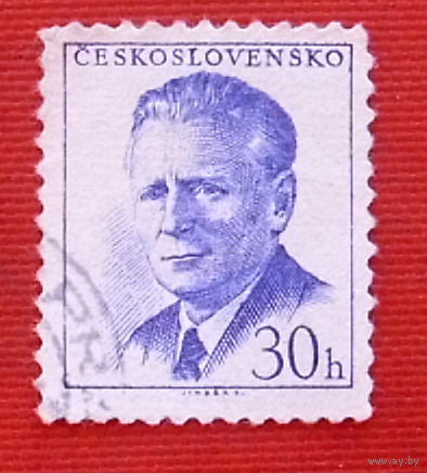 Чехословакия. Известные люди. ( 1 марка ).